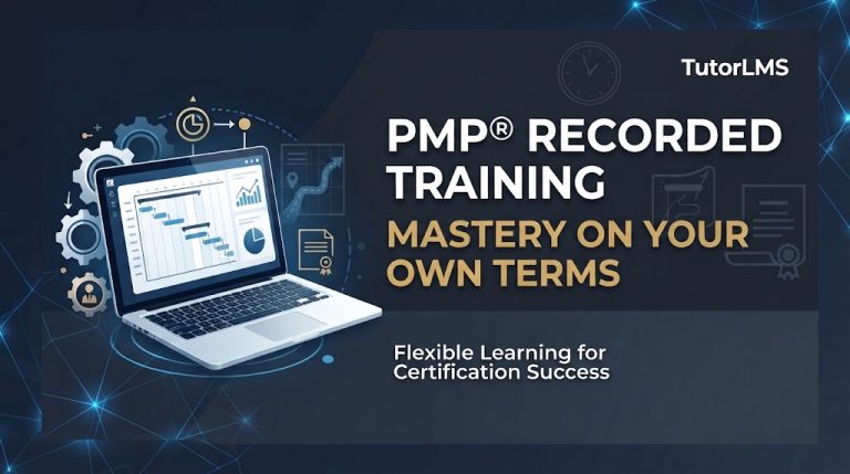 PMP® Recorded Training
